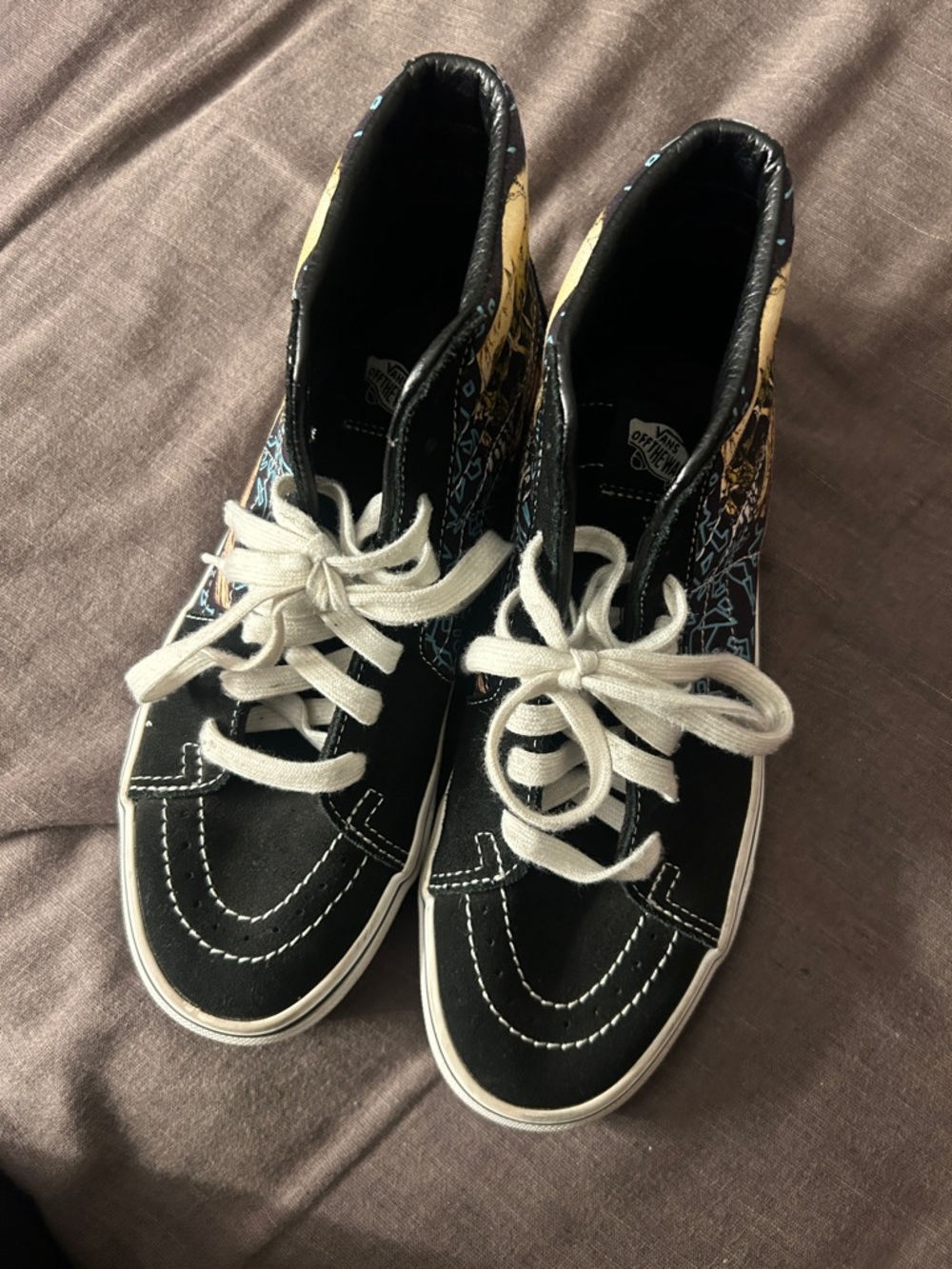 Metallica Vans Black High-Top Sneakers - Picture 3 of 6